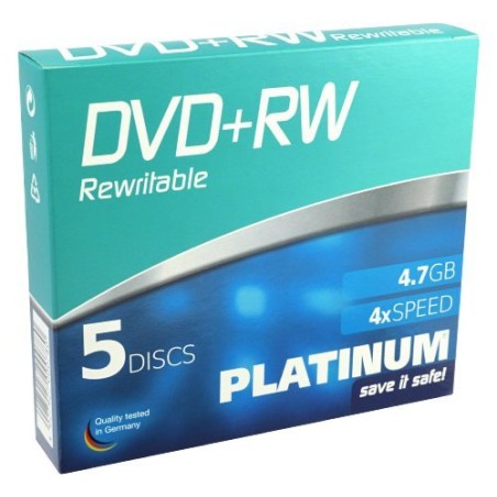 Platinum DVDRW 47GB 5 Pcs